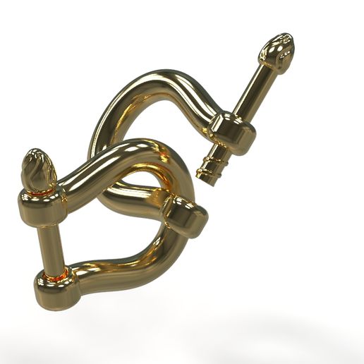 U clasp_ lock 3D model