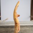 9.jpg Fichier STL Baguette en bois d'élan - Animal spirituel・Plan pour impression 3D à télécharger