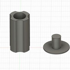 Soporte Rollo de Cocina - Impresión 3D - in3dito