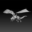 drag1.jpg Dragon flying - big dragon - scary dragon