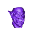 ork.obj mug Orc head