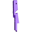 sear_bar.stl Luger P08 : El estante de la armería