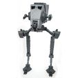 front.jpg Star Wars ATST Walker - Ready to print - with instructions