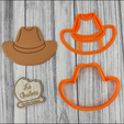 2022-08-19-13_08_23-Window.png STL-Datei Cowboyhut-Ausstecher 9 cm・3D-druckbare Vorlage zum herunterladen