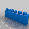 SB_1x6x1_Diag_v1_0.png Montini building bricks One Pip Set (Lego Compatible)