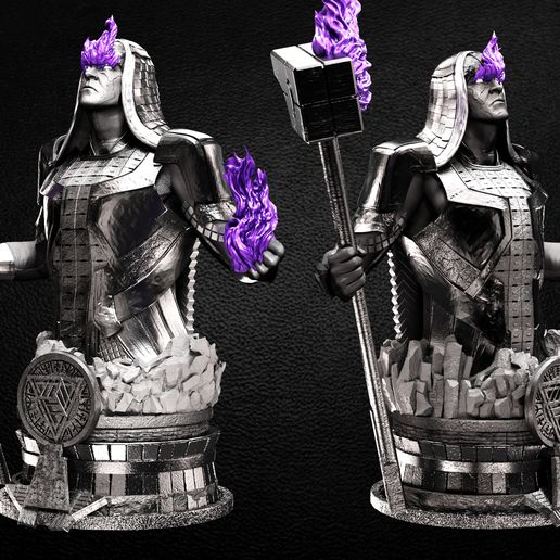 ✠ RONAN MARVEL MINI-BUST BOWEN DESIGNS MARVEL MINI BUST RONAN THE ACCUSER MARVEL