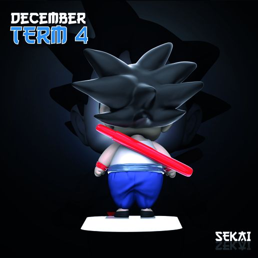 Goku Baby Sculpture - Sekai 3D Models - Tested and Ready for 3D printing 3D model