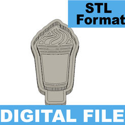 Screen-Shot-2022-10-25-at-4.29.10-PM.png STL file Frappe Coffee Cup Freshie Mold Model・3D printing idea to download, 405crafted