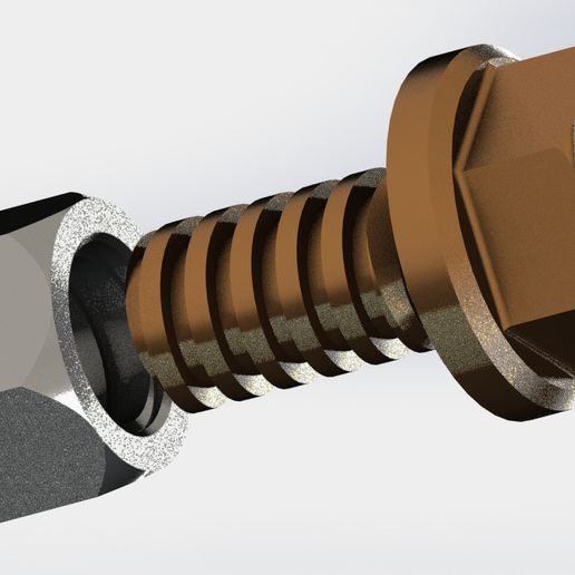 BODY BOLT 3D model