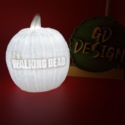 IMG_20230929_215623316.jpg STL-Datei The Walking Dead HALLOWEEN PUMPKIN LIGHT・3D-Druckvorlage zum Herunterladen