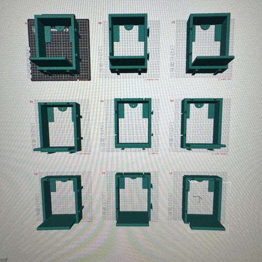 Funko pop display 3D model