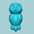 o2.png Jelly Candy Molding Owl - Gummy Mould