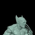 Photoroom_20260902_201231.jpeg Wolverine Bust STL X-Men Sculpture 3D Print Model