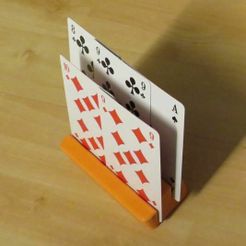 kartenhalter12.jpg Free STL file Card holder for card games and small children hands・3D printable model to download