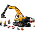 2.jpg PixelBricks3D - Yellow Construction Excavator 🚧🟡⛏️
