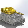 Predator-Turm.jpg New Turret for Predator / Rhino WH 40 k