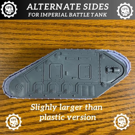 🪖 Hull Conversion kit for Imperial Battle Tank・ 3D File for 3D printing ...
