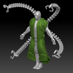 DOC-OCTOPUS-1.png Download STL file Doctor Octopus Cosplay cyber-tentacles. • 3D print template, StevenDoors