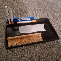 Cults 3D Free Tray (4).jpg FREE CULTS 3D BRANDED ROLLING TRAY SUPPORTLESS BY STRESS TECH