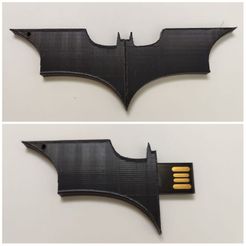 Bat.jpg Fichier STL Bat Pendrive・Modèle pour impression 3D à télécharger