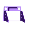 volvo940_radio7018B_panel_2_outlets.stl Volvo 940 2 DIN radio frame for radio 7018B