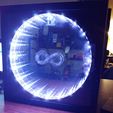 Infinity Clock White Square.jpg Infinity Mirror Clock