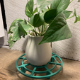 Plantirsersmall.png STL file 8" Flower Pot Riser・3D printing model to download