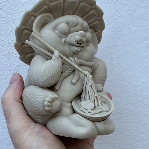 🇯🇵 tanuki・ STL File for 3D printing・Cults