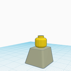 Lego-Keycap.png STL file Lego Head Keycap・3D printable model to download