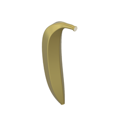 Banane.png Archivo STL gratis Plátano・Diseño de impresión 3D para descargar