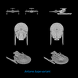 _preview-antares.png Miranda class: Star Trek starship parts kit expansion #1