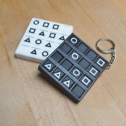 pic01.jpg Файл 3D Игра с кальмарами Tic Tac Toe・Дизайн для загрузки и 3D-печати
