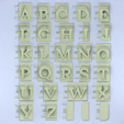 Overview_Elegant.png 3D file 3D name from letters - elegant font・Model to download and 3D print