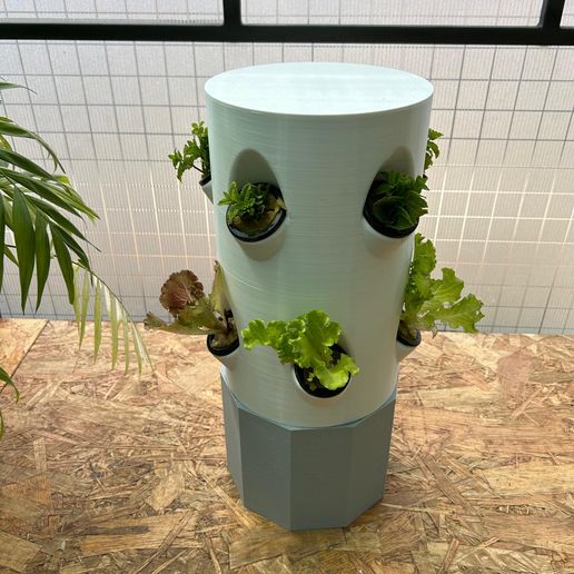 NFT Modular Hydroponics System 3D model