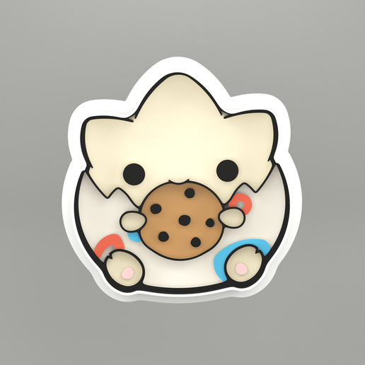 Togepi pokemon cookie cutter