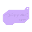 CyberPunkKeyChain.stl Cyberpunk 2077 Keychain