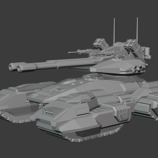 2.png Halo- Grizzly Tank- multi part 32mm scale- rescale able