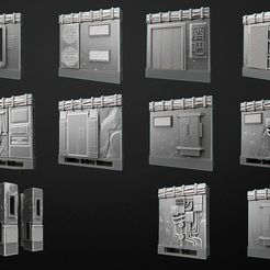 2019_07_L.jpg Free OBJ file OpenLock Cyberpunk・3D printable model to download