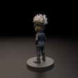 Z-Sem-titulo.blendCamera.003_002.png Satoru Gojo Chibi Statue - Jujutsu Kaisen Strongest Sorcerer