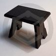 IMG_9058.jpg 1:12 miniature Set of 2 mini stools