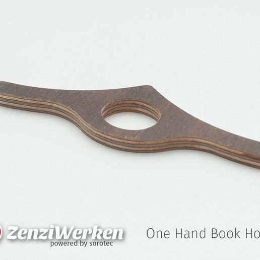 59bb90a35e275829929fa52ea43d5a0d_display_large.jpg One Hand Book Holder cnc/laser