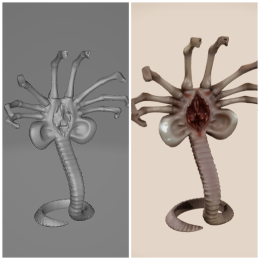 STL file xenomorph ALIEN 👽 ・3D printable model to download・Cults