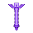 (Handle) Master Sword (Top).stl BEYBLADE X | MASTER SWORD | CUSTOMIZABLE RIPCORD