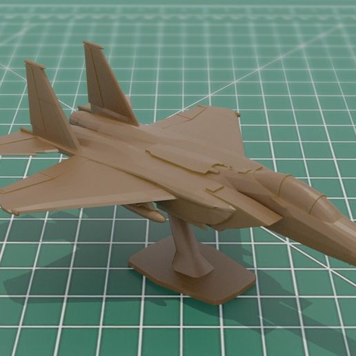 1/144 F-15EX CX JSI 空対空改造セット 3Dプリント 開発中 🦅 F15EX Eagle2 3D Print 3MF Model・ STL File for 3D printing・Cults