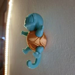 2.jpg STL file squirtle key holder・3D print model to download