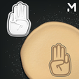 Scout.png Cookie Cutters - Hand gestures