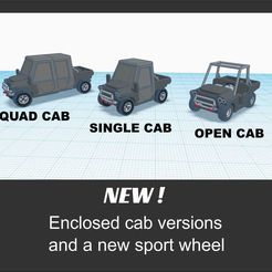 atv-pic.jpg STL file HO Scale "Side By Side" ATV / Utility Vehicle・3D printable model to download