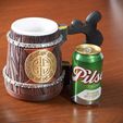 N Viking and big Viking beer mug