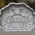 GamerForLife1.png Gamer For Life Cookie Cutter and Stamp - Level Up Your Baking