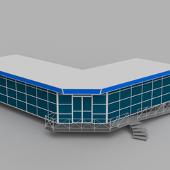 capannone.png Archivo STL Nave industrial - Cobertizo (H0)・Modelo de impresión 3D para descargar